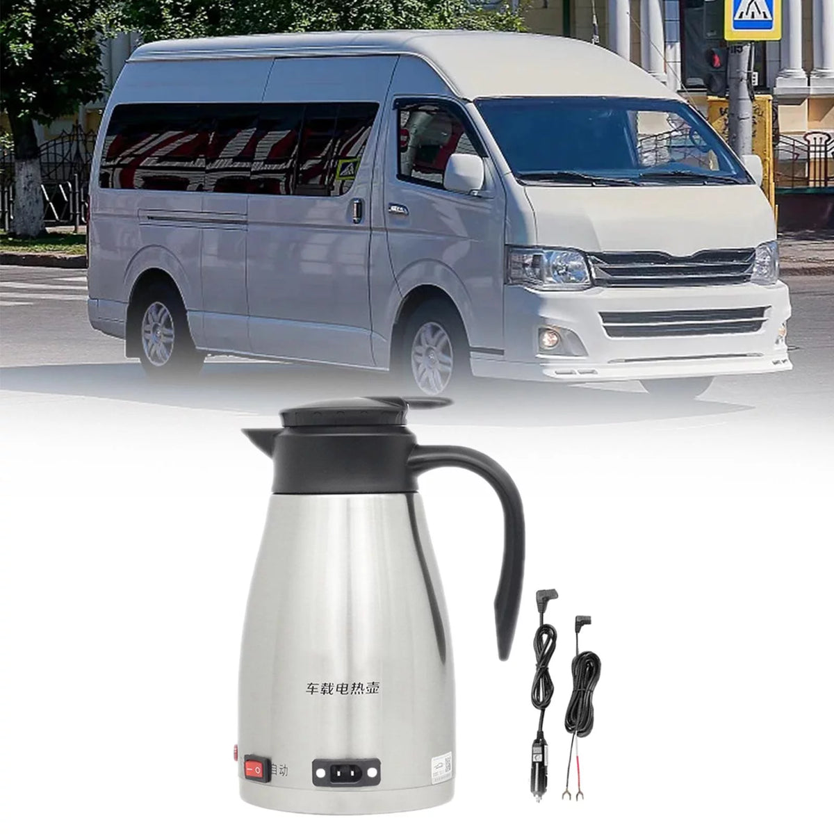 Stainless Steel Electric Heating Car Kettle A5221