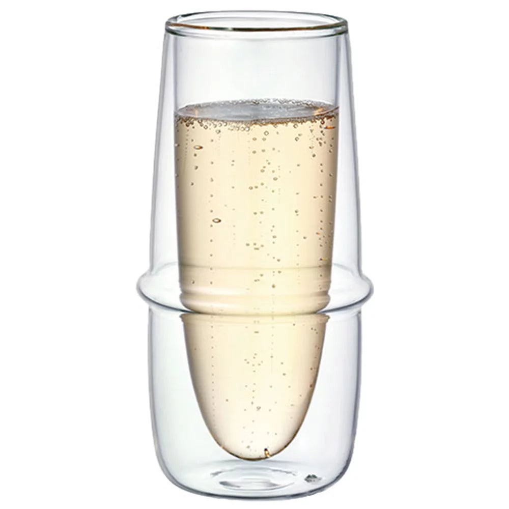 Double-Wall Champagne Glass Set of 2 L93333