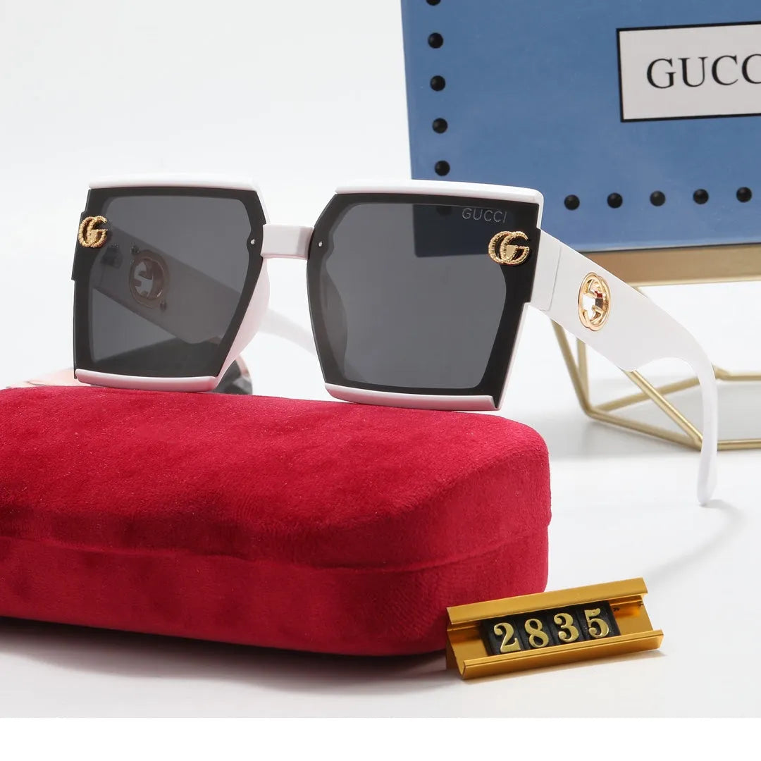 Square Thread Double G Polarized Sunglasses E905440