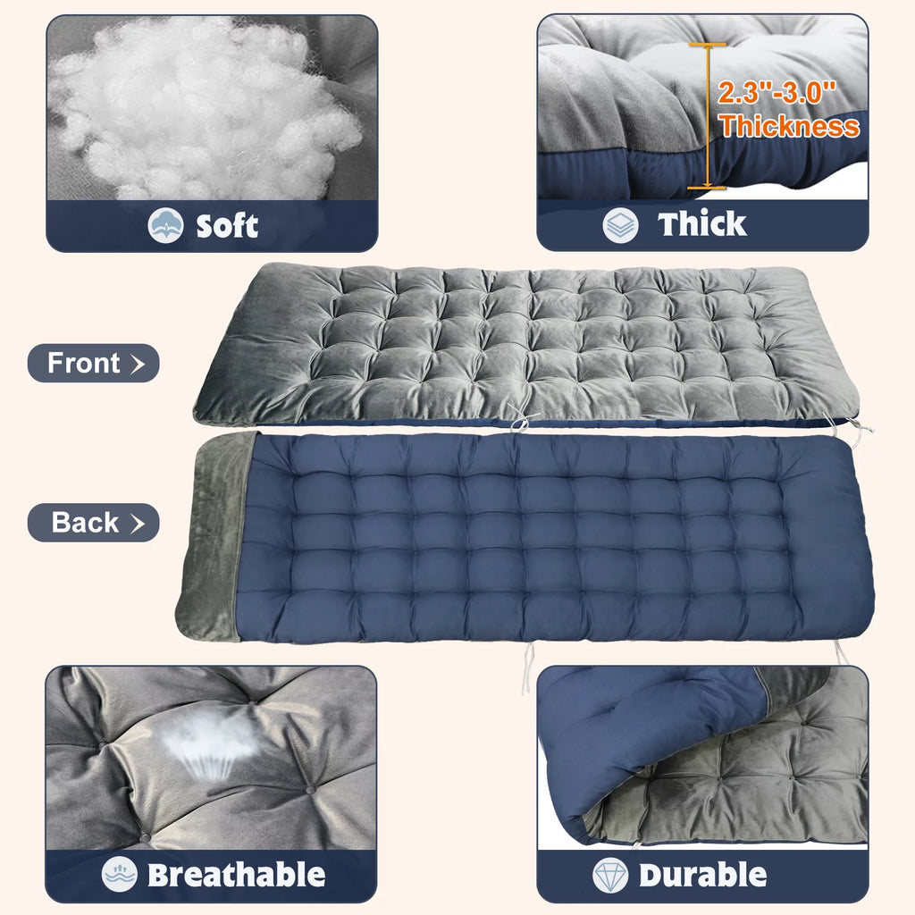 Folding Camping Cot with Pillow & Mattress W585