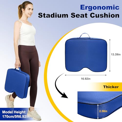 2 Pcs Portable Stadium Seat Cushions O27481