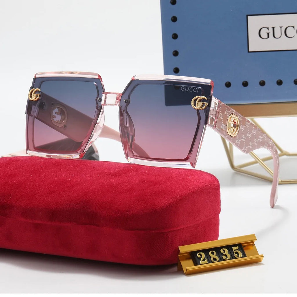 Square Thread Double G Polarized Sunglasses E905440
