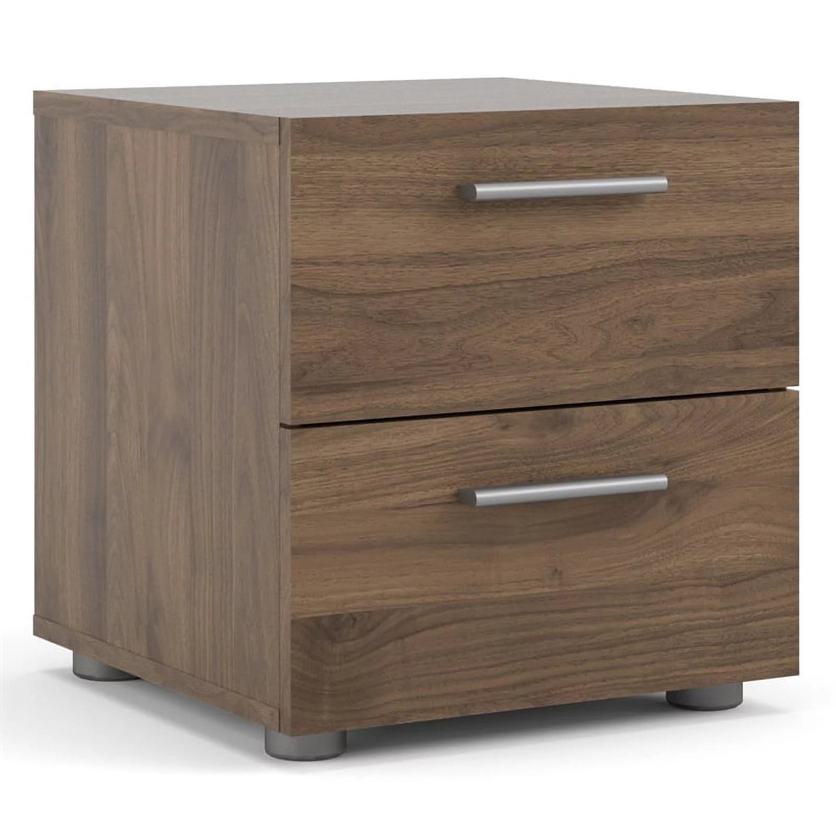 2 Drawer Walnut Nightstand Z483393