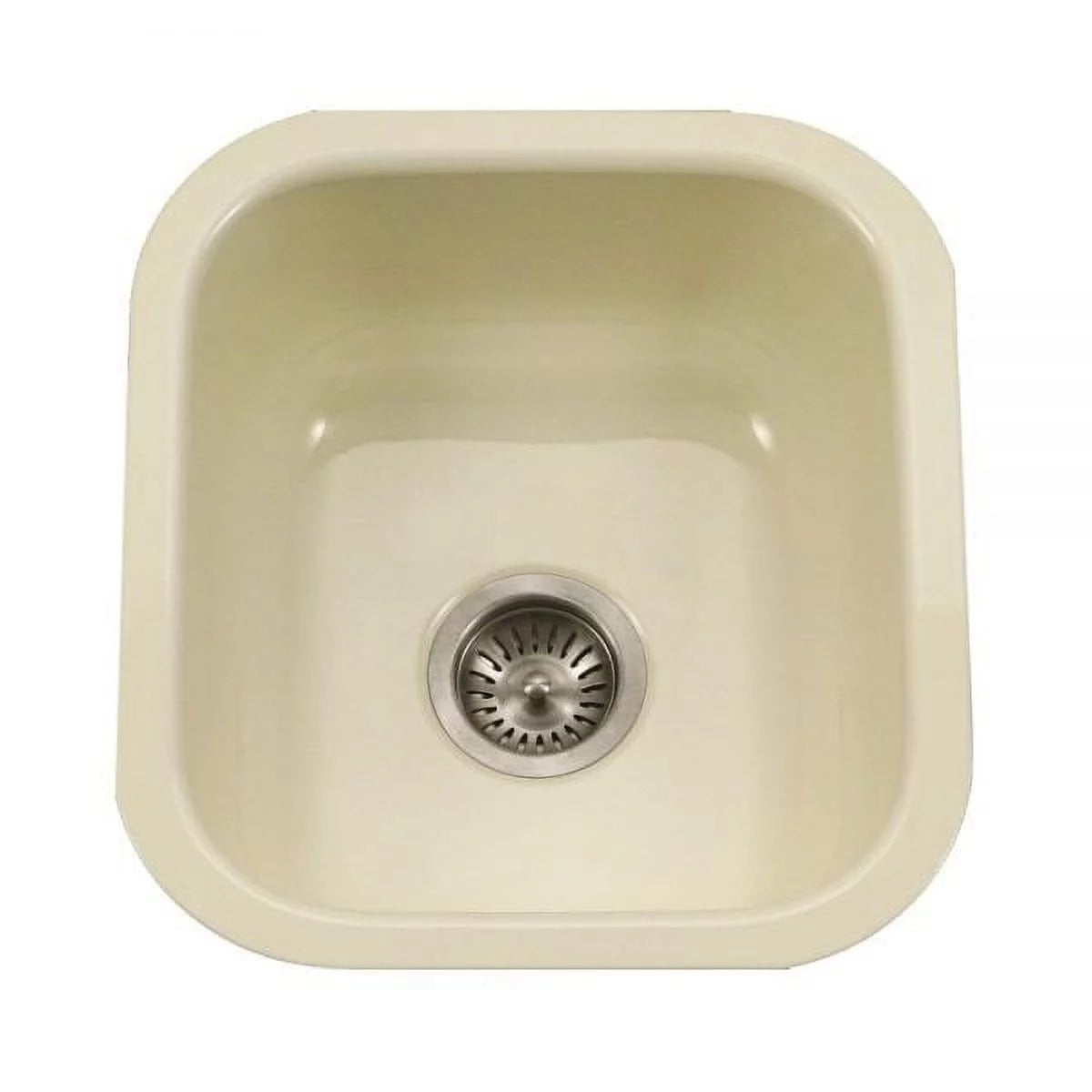 15-5/8" x 17-5/16" Porcelain Enamel Steel Undermount Bar/Prep Sink W59687