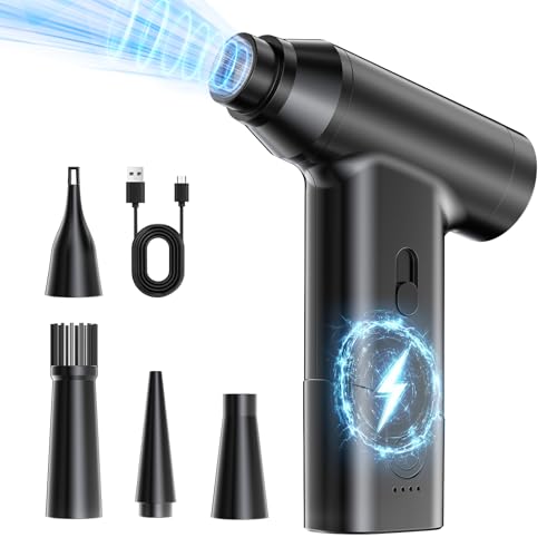 Cordless 300000RPM Rechargeable Air Duster M5258
