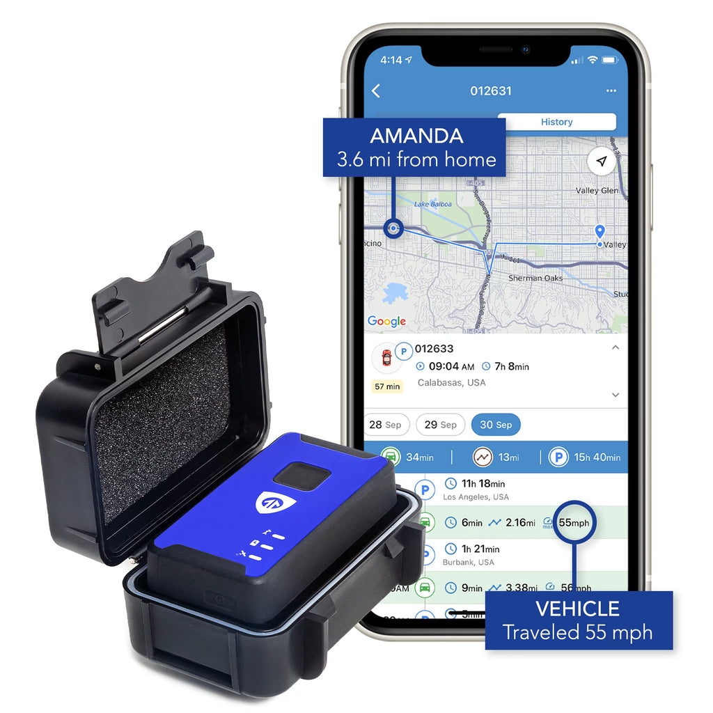 GPS Tracker with Magnetic Case A697