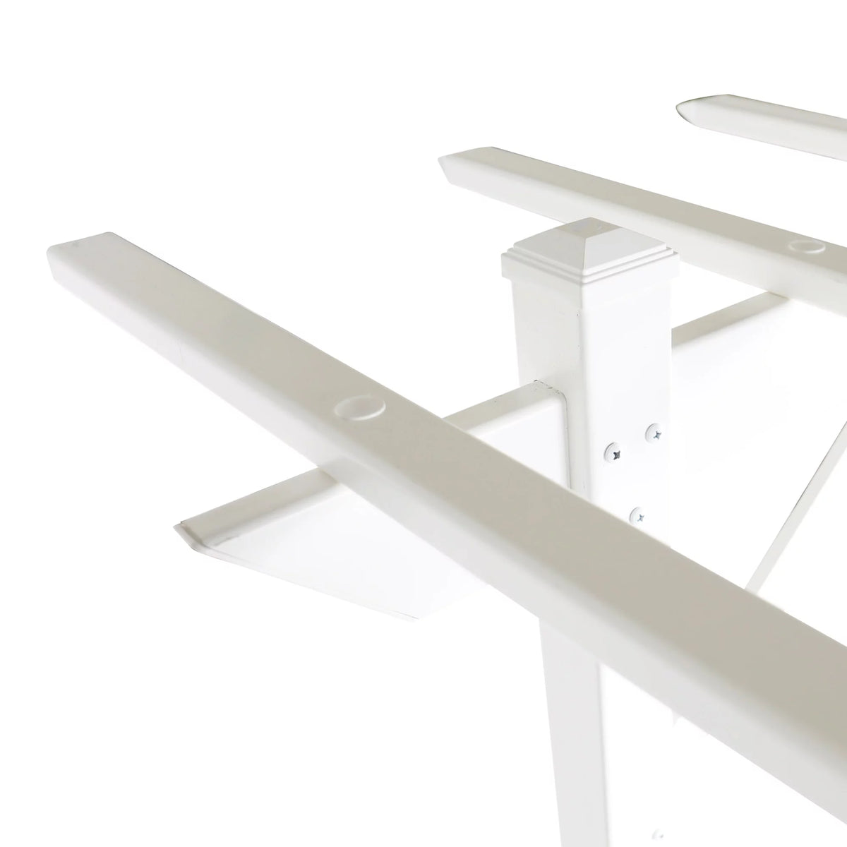 White PVC Garden Arbor N862
