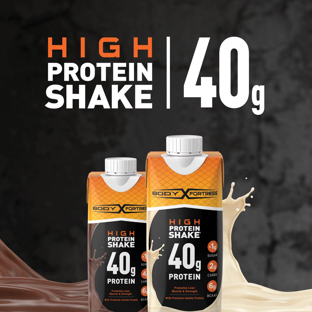 Vanilla Protein Shake 40g Protein 12 Ct W838