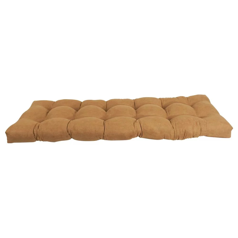 Tufted Microsuede Bench Cushion A294