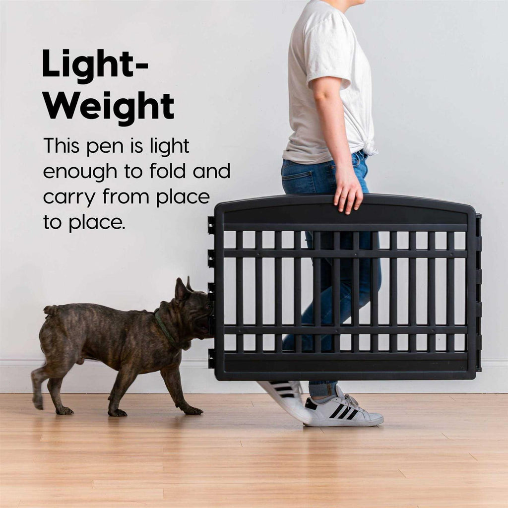 2-Panel Exercise Pet Playpen C819