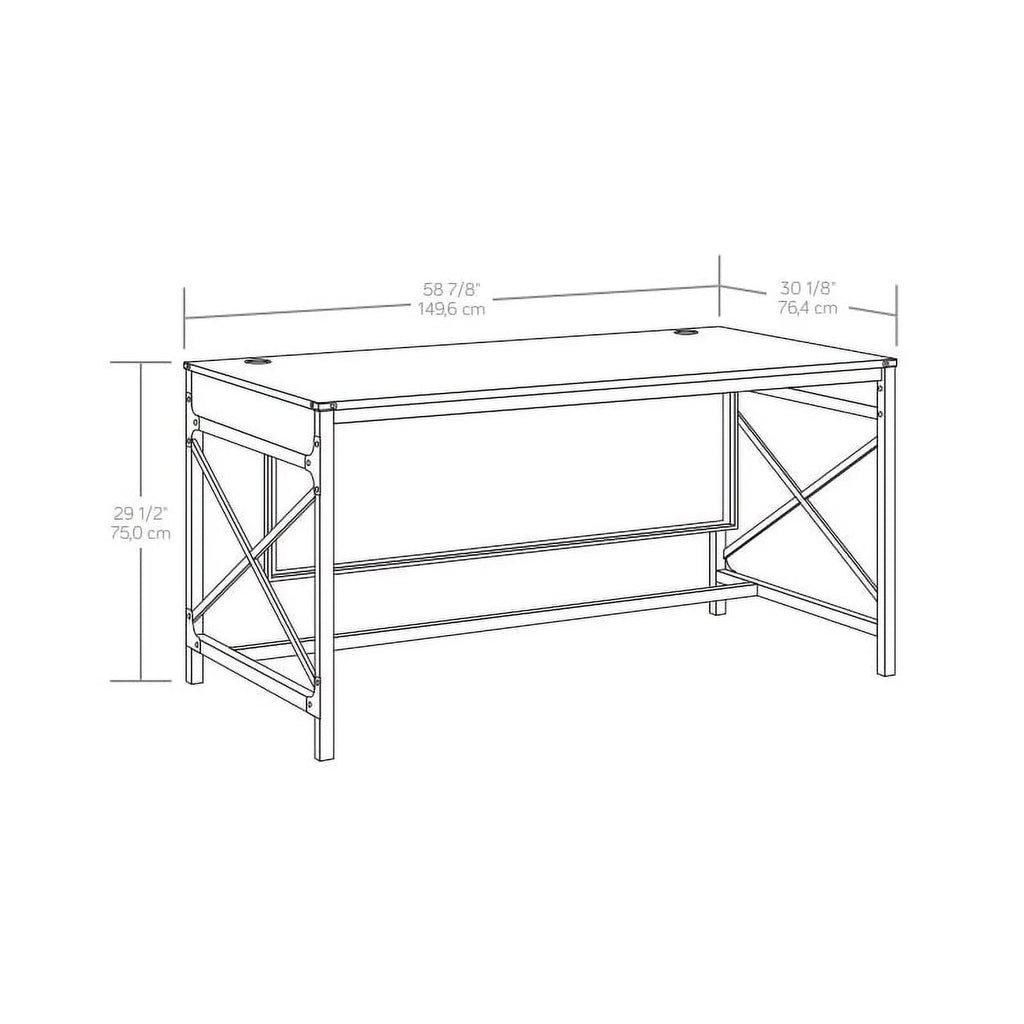 Engineered Wood Metal 60x30 Table Desk I199670