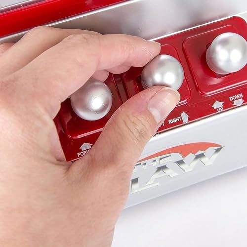 Mini Arcade Claw Machine Game with Lights & Sounds, 14 Inch x 10 Inch, Red I393984
