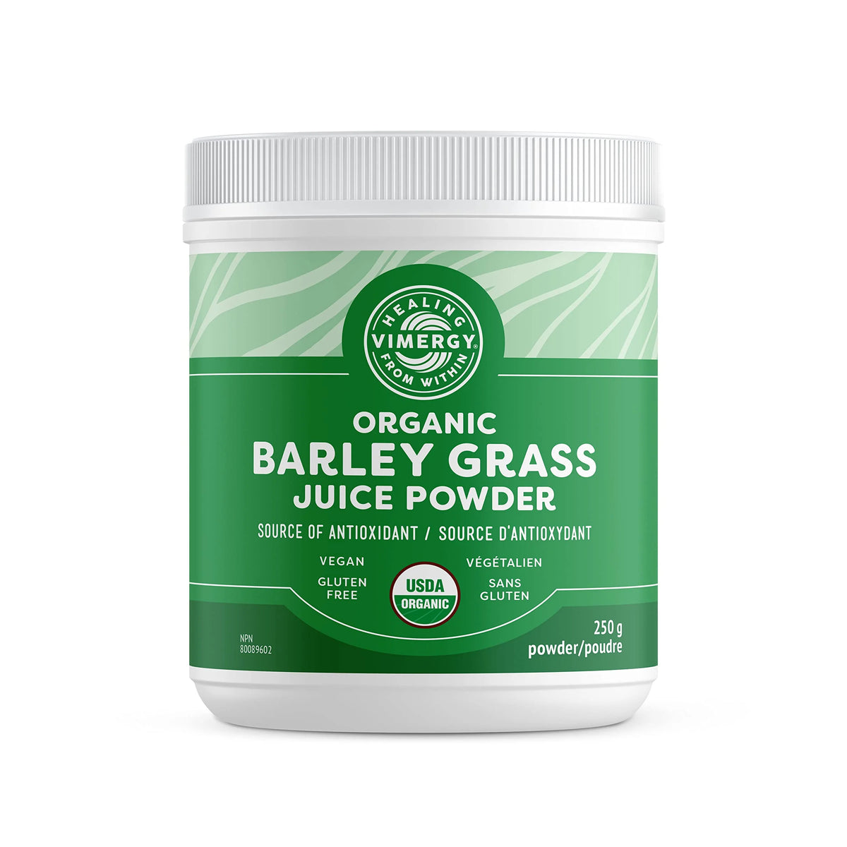 USDA Organic Barley Grass Juice Powder 250g D7712