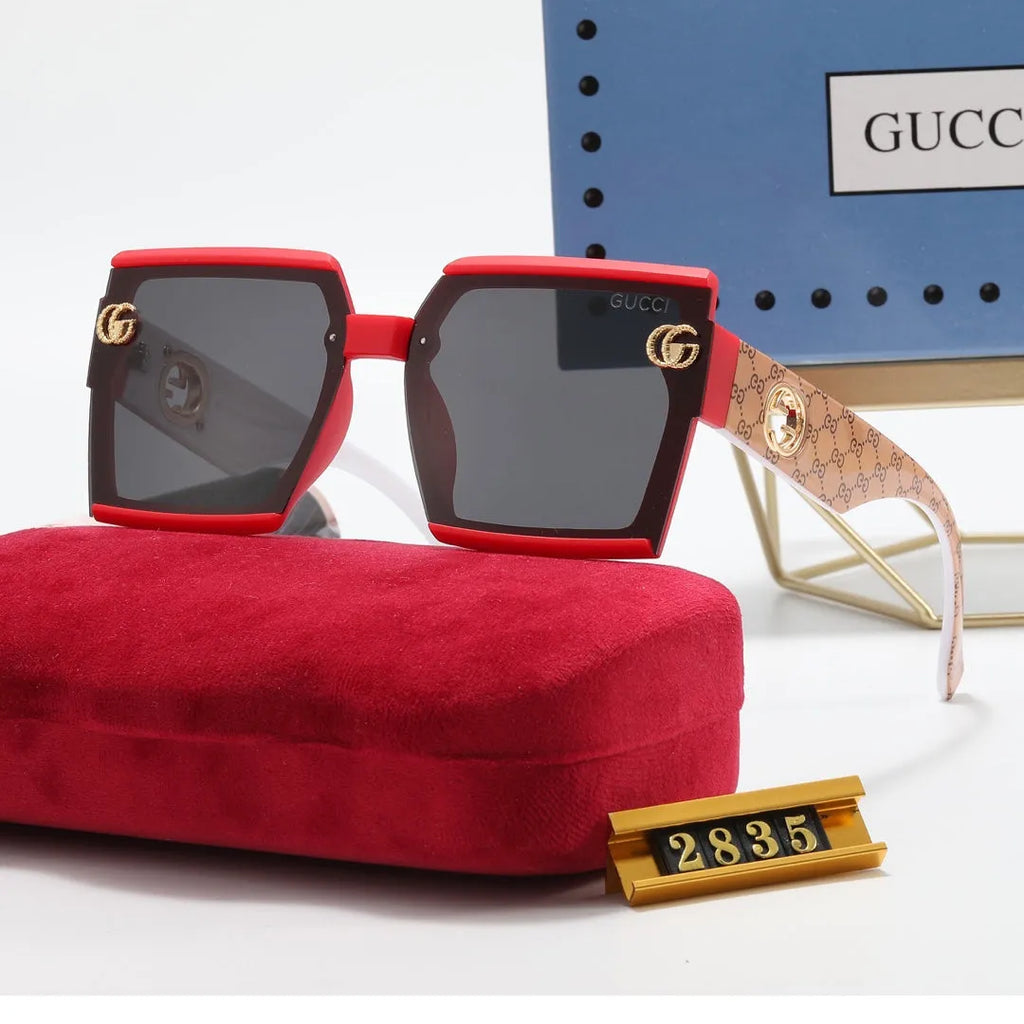 Square Thread Double G Polarized Sunglasses E905440
