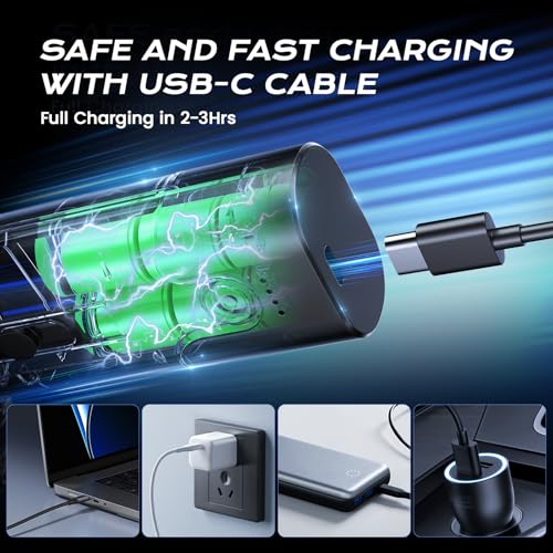 Cordless 300000RPM Rechargeable Air Duster M5258