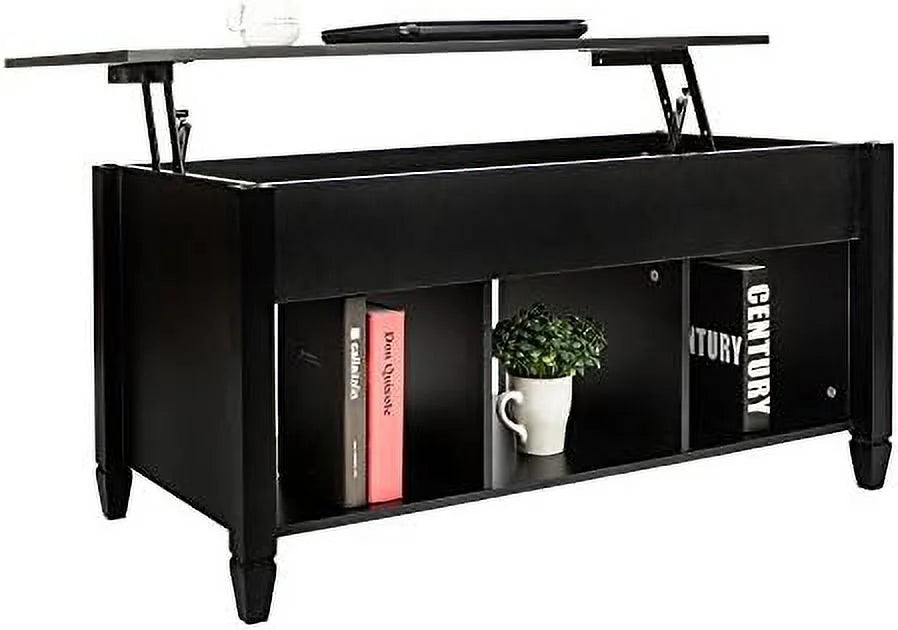 Lift Top Coffee Table with Hidden Compartment J3500
