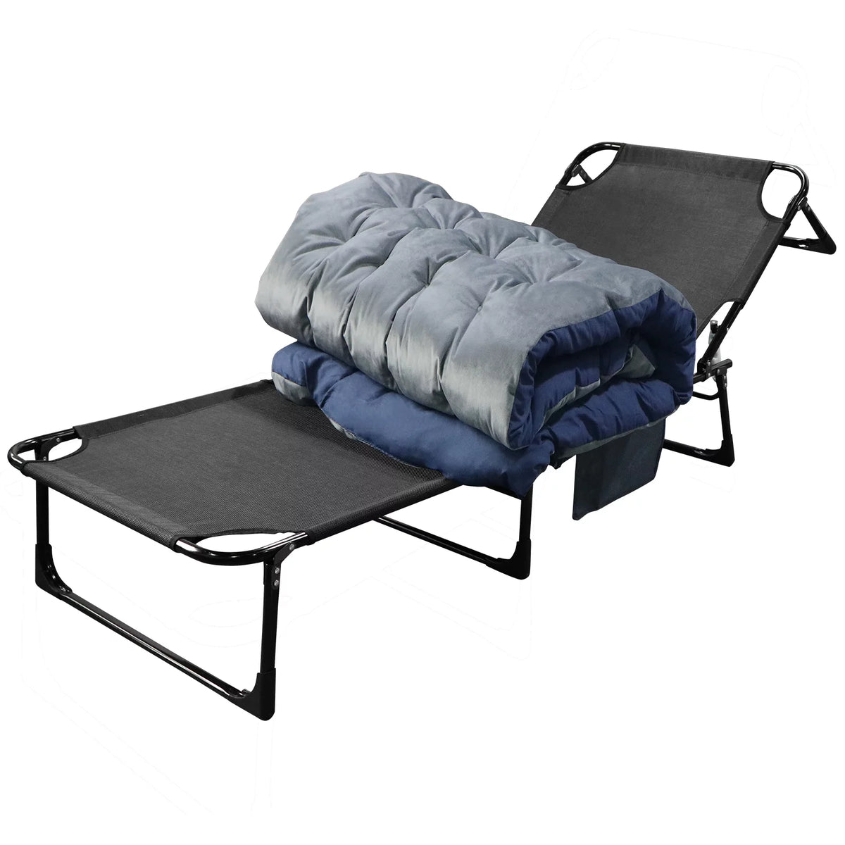 Folding Camping Cot with Pillow & Mattress W585