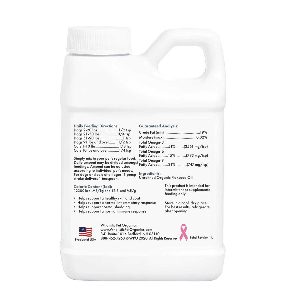 Flax Seed Oil Pet Supplies J433