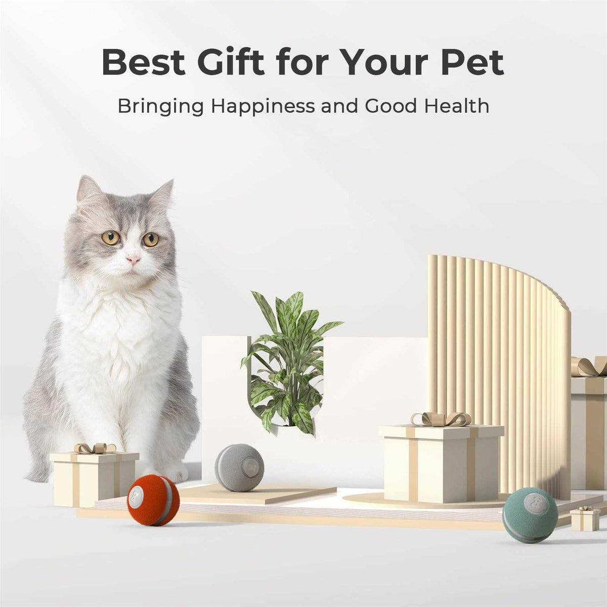 Interactive Cat Toy Ball E92723