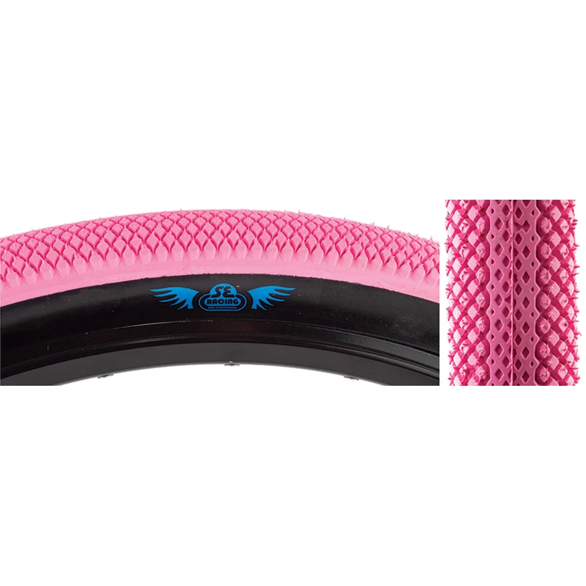 29x2.1 Pink/Black Tire F809