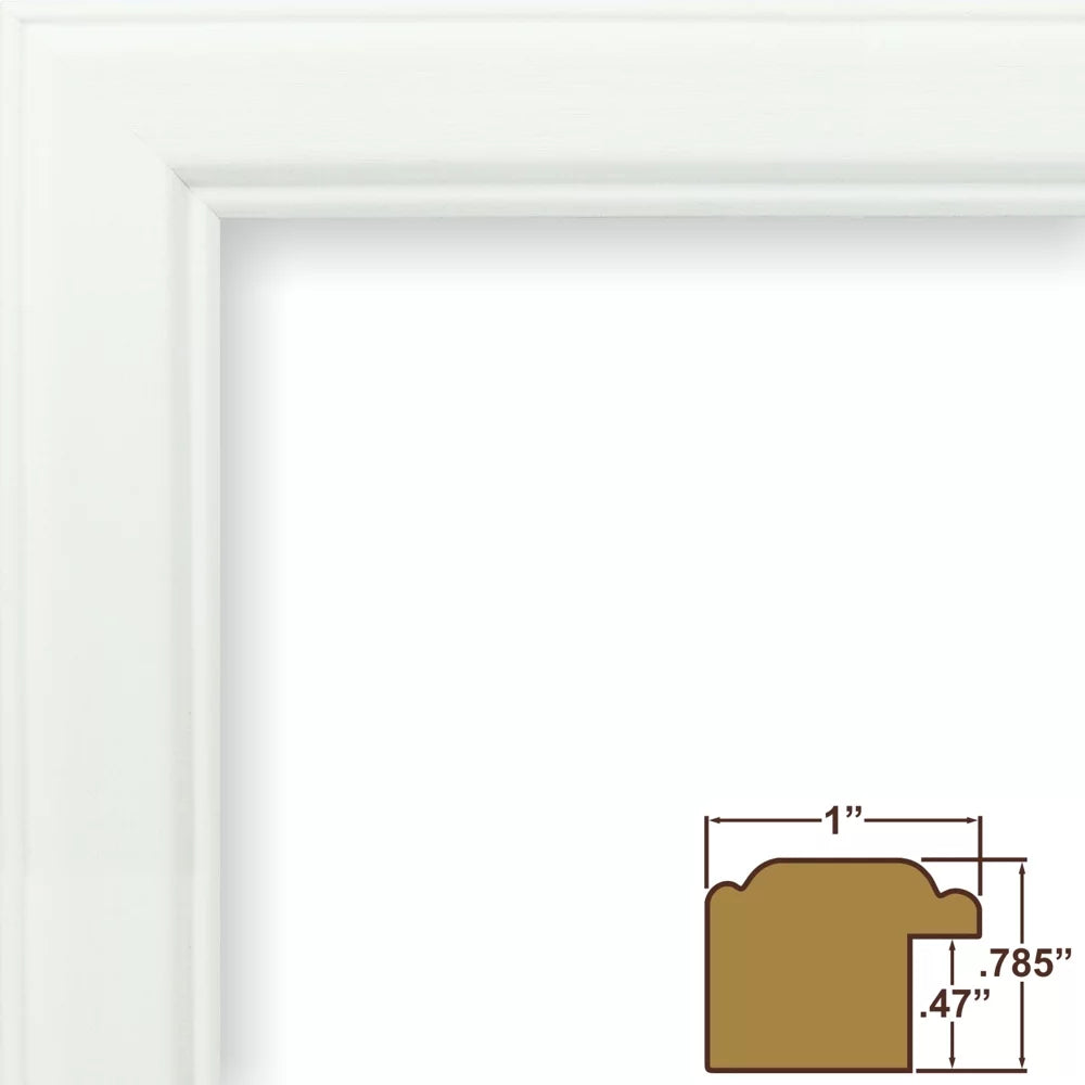 White 8x10 inch Picture Frame Q57728