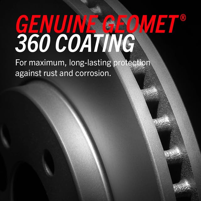 Front OE Replacement Brake Rotors and Ceramic Brake Pads H72896