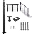 Cable Railing Post 36" Stainless Steel Black B46469