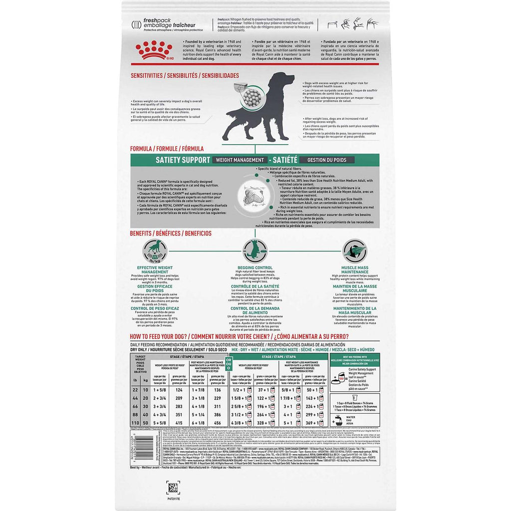 Satiety Support Dry Dog Food Z157237