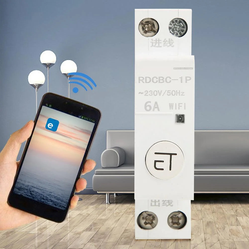 Remote Control WIFI Circuit Breaker 1P 6A Z91830