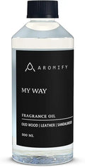 Fragrance Oil 16.9 FL Oz Leather Sandalwood & Iris B68666