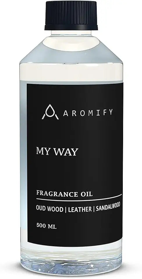Fragrance Oil 16.9 FL Oz Leather Sandalwood & Iris B68666