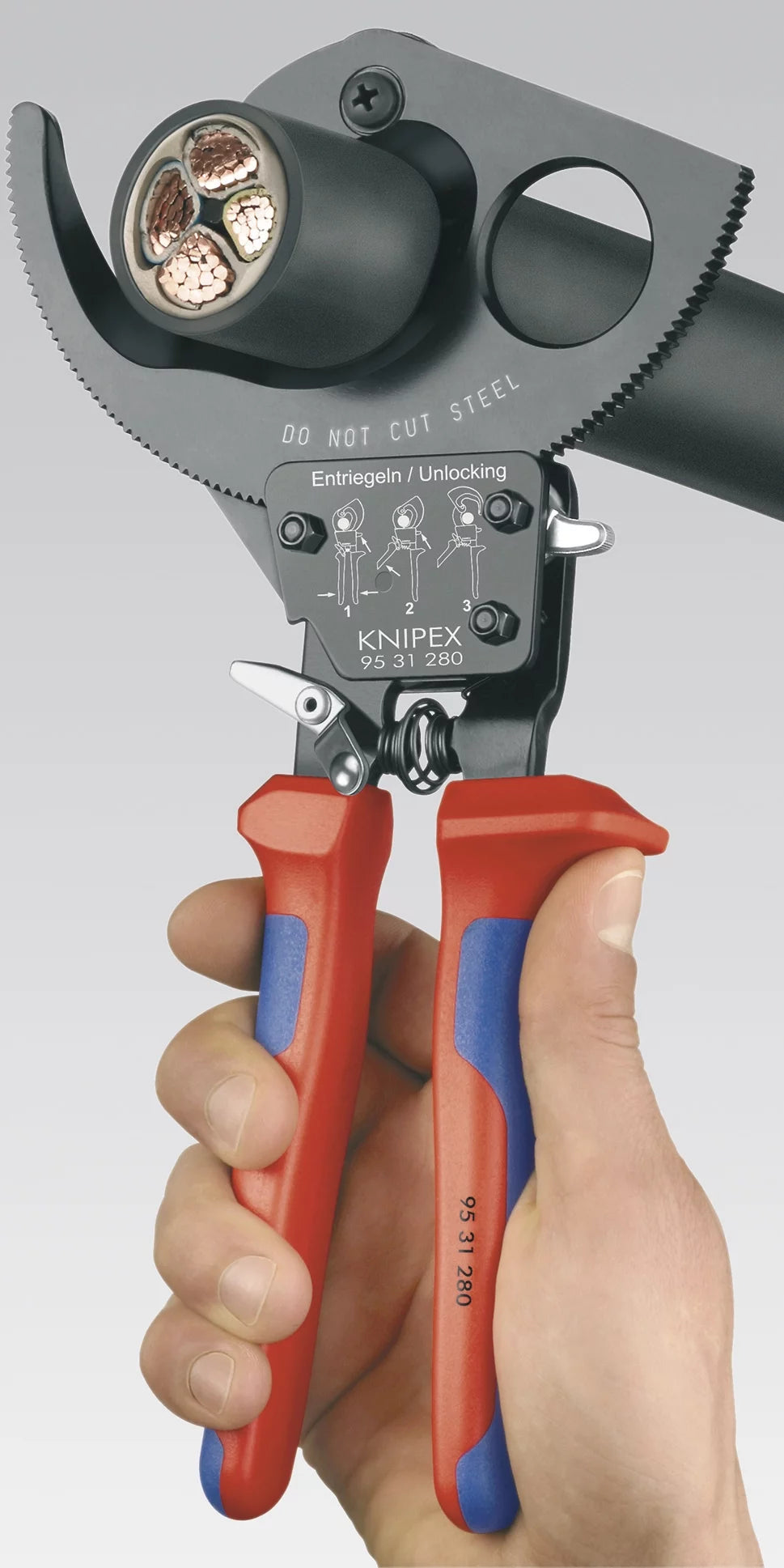 Ratcheting Cable Cutters J6899