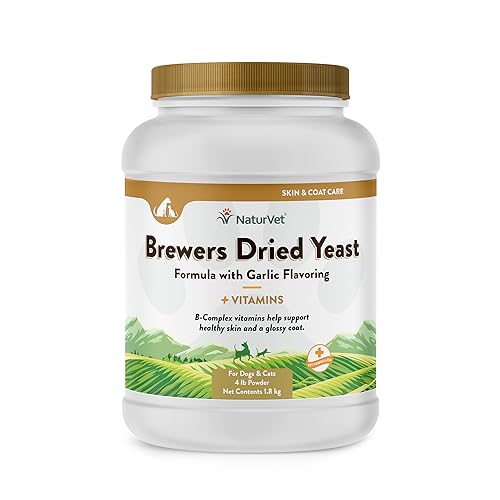 Dried Yeast Formula with Garlic Flavoring Plus Vitamins 4 lb Powder W9201