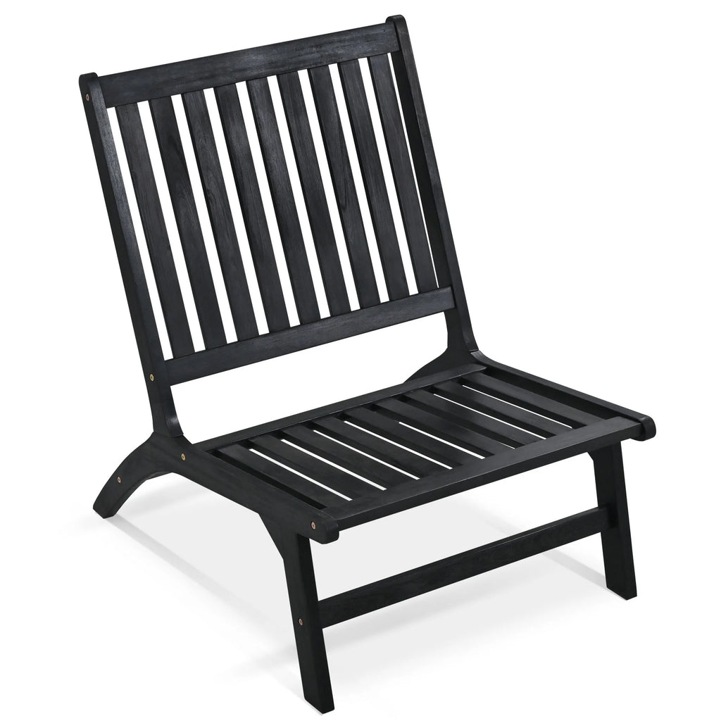 Acacia Solid Wood 4-Piece Outdoor Sofa X110692