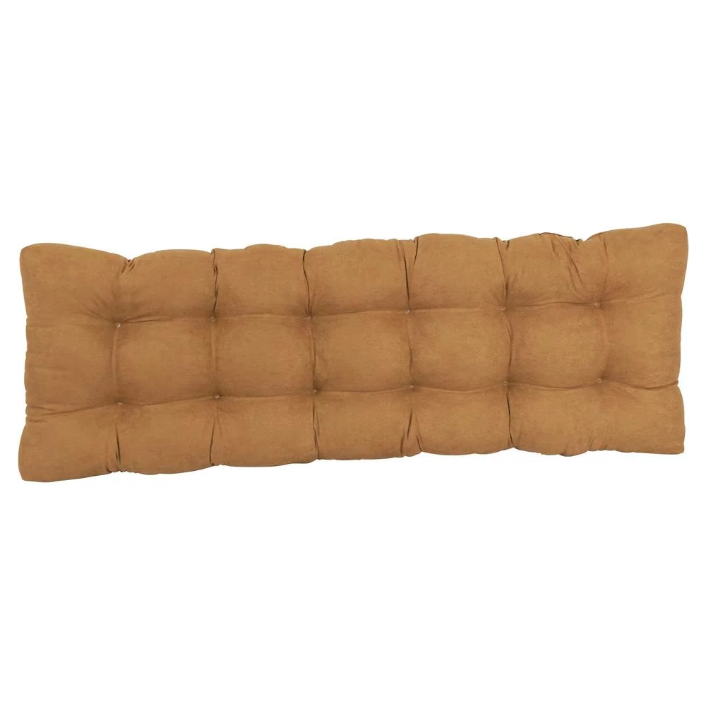 Tufted Microsuede Bench Cushion A294