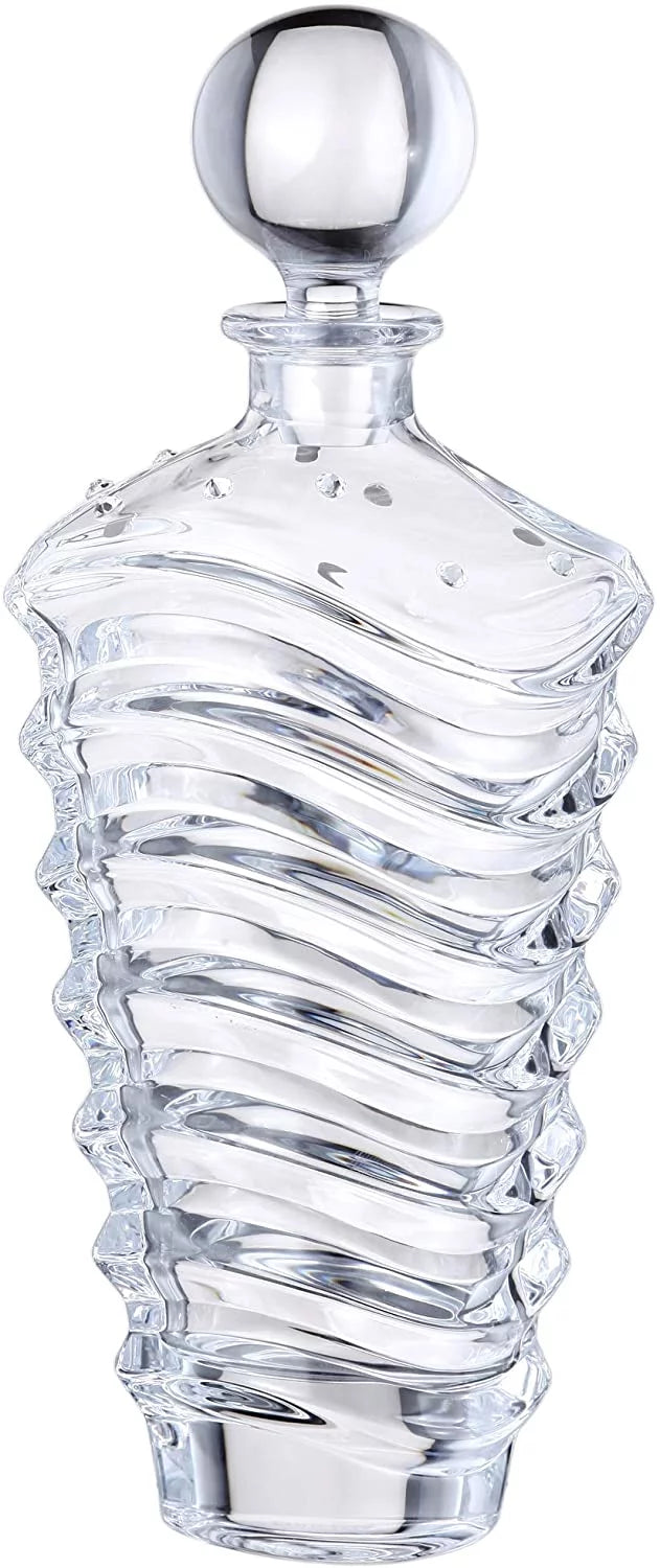 Crystal Decanter with Swarovski Rhinestones V64610