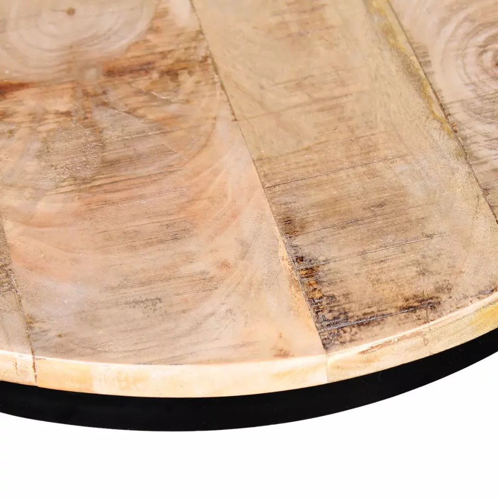 Two Piece Round Mango Wood Coffee Table Set L58715