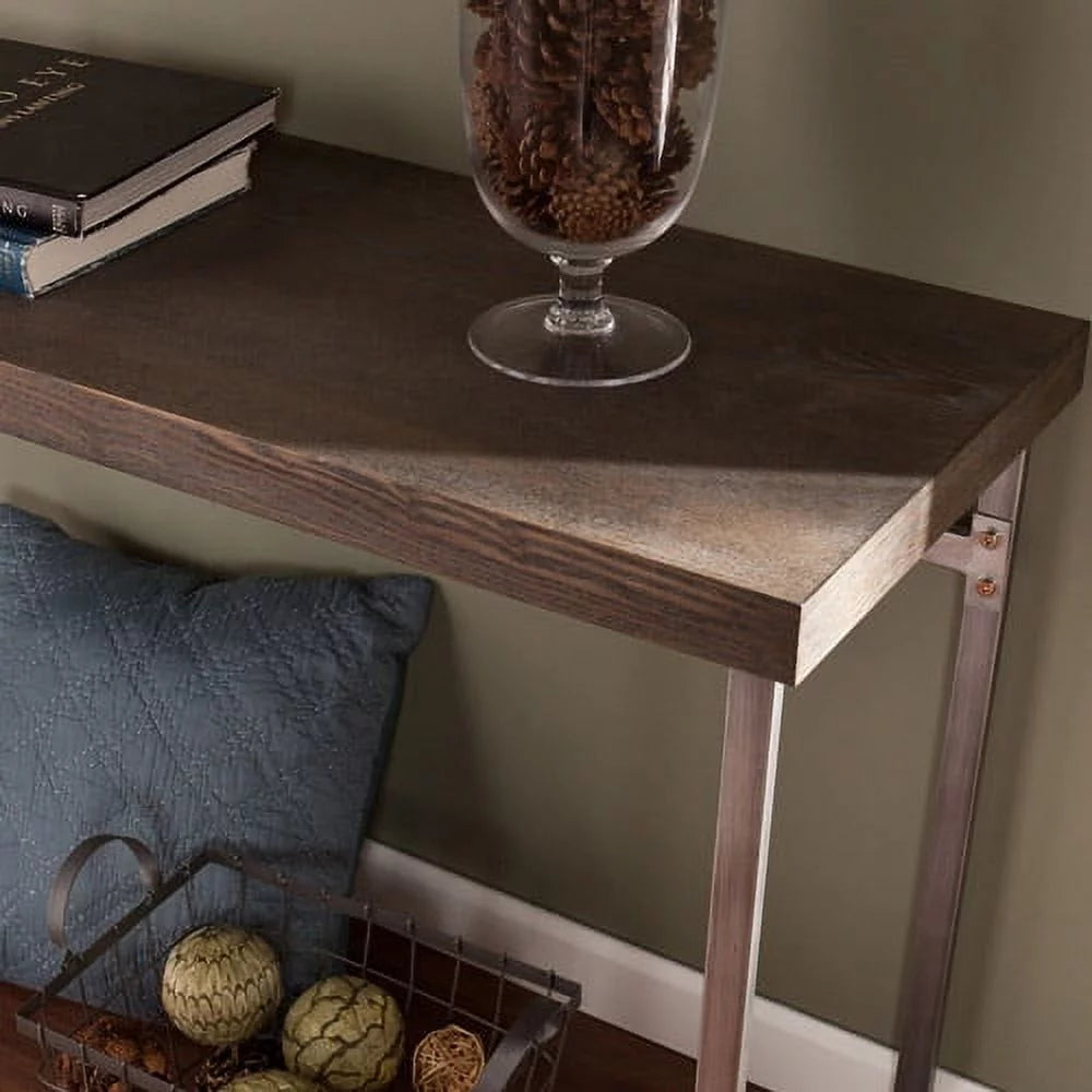 Burnt Oak Console Table L41672
