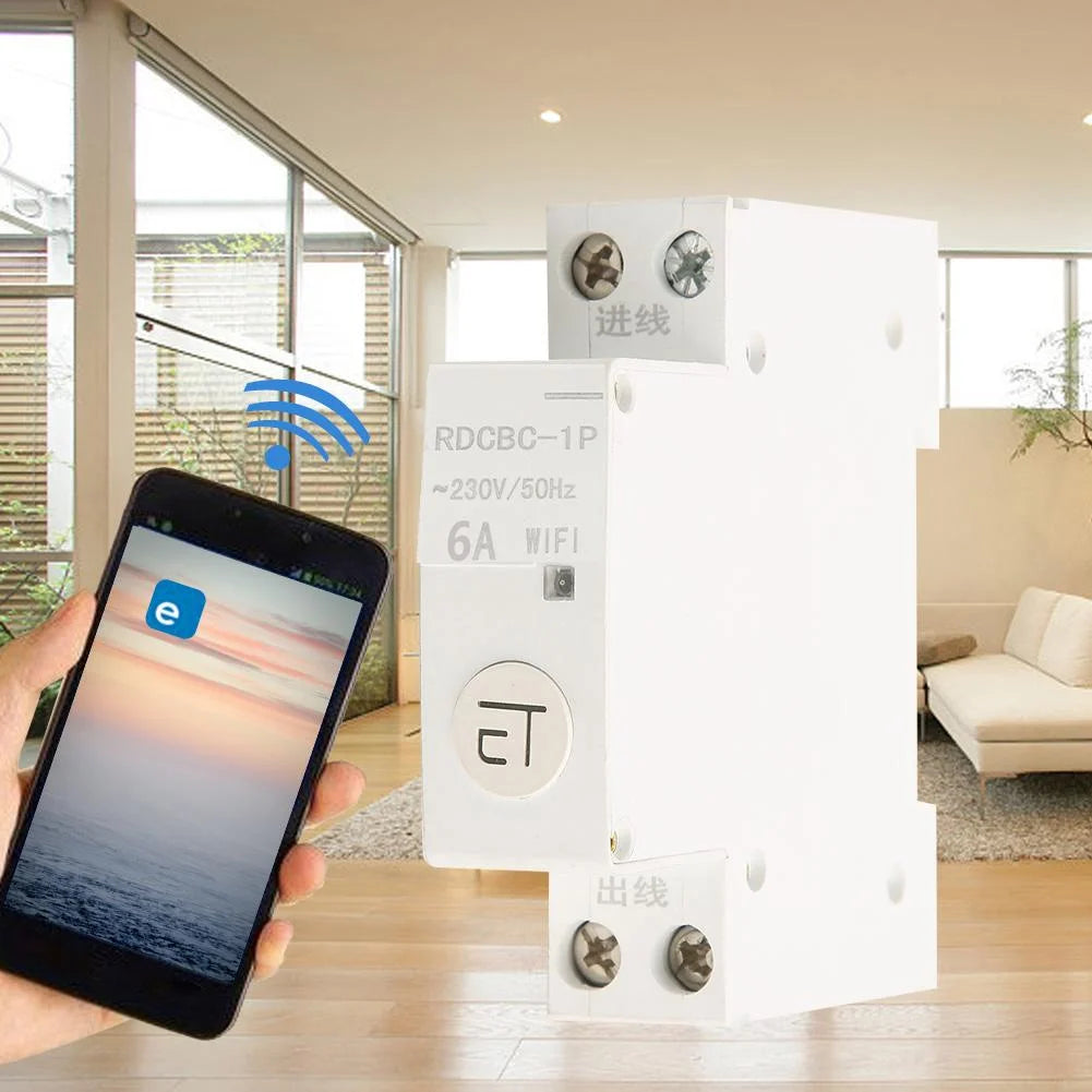 Remote Control WIFI Circuit Breaker 1P 6A Z91830