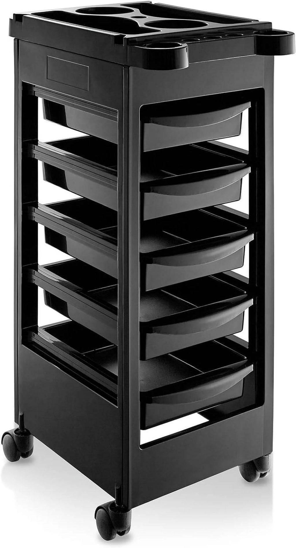 Rolling Trolley Cart With 5 Drawers D13195