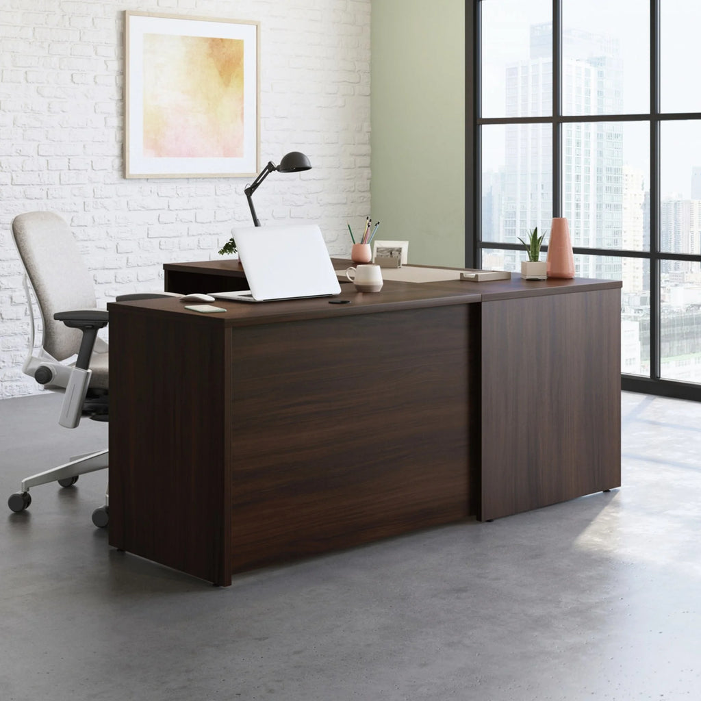 Engineered Wood Desk Return/Bridge Q547