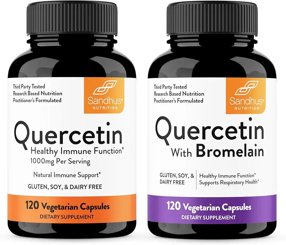 Quercetin 1000mg Bromelain Bioflavonoids Supplement F329632