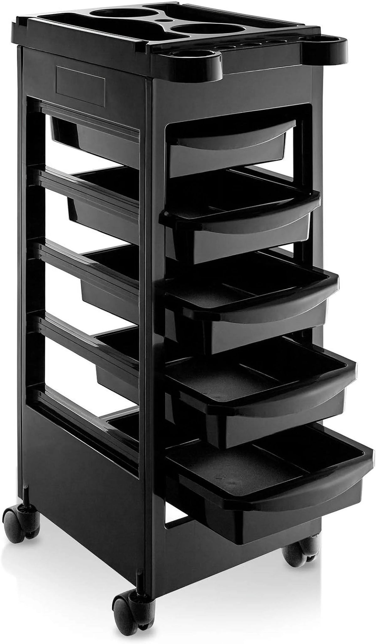 Rolling Trolley Cart With 5 Drawers D13195