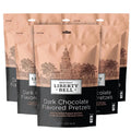 Dark Chocolate Flavored Pretzels 5-Ounce Bag Pack of 6 U4796