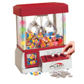 Mini Arcade Claw Machine Game with Lights & Sounds, 14 Inch x 10 Inch, Red I393984