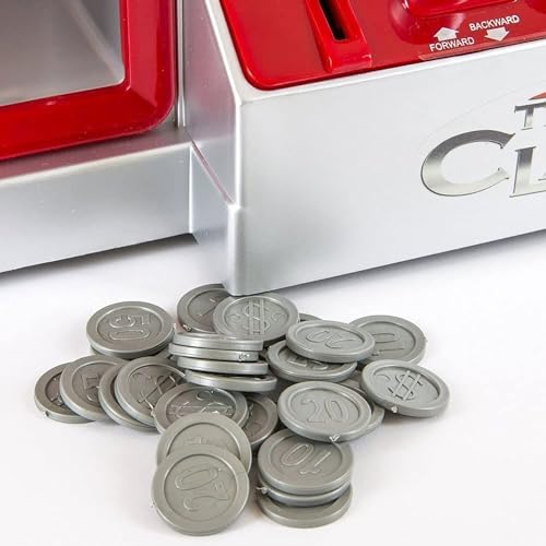 Mini Arcade Claw Machine Game with Lights & Sounds, 14 Inch x 10 Inch, Red I393984