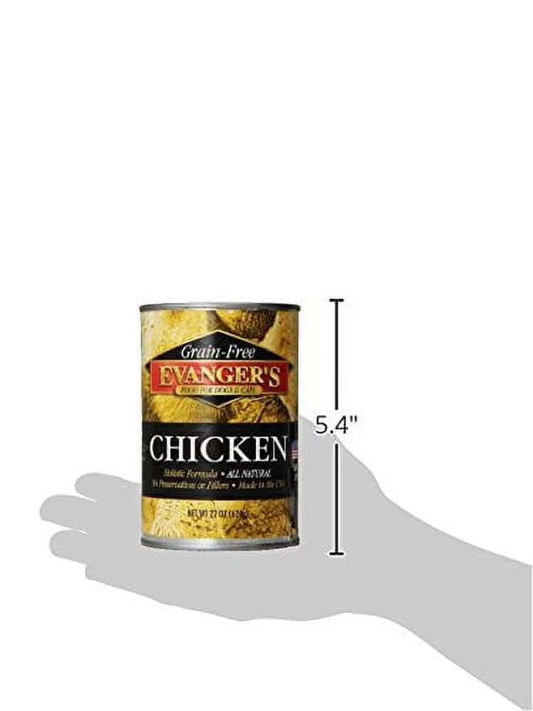 Chicken Wet Dog & Cat Food, 22 oz, 12 Count R52215