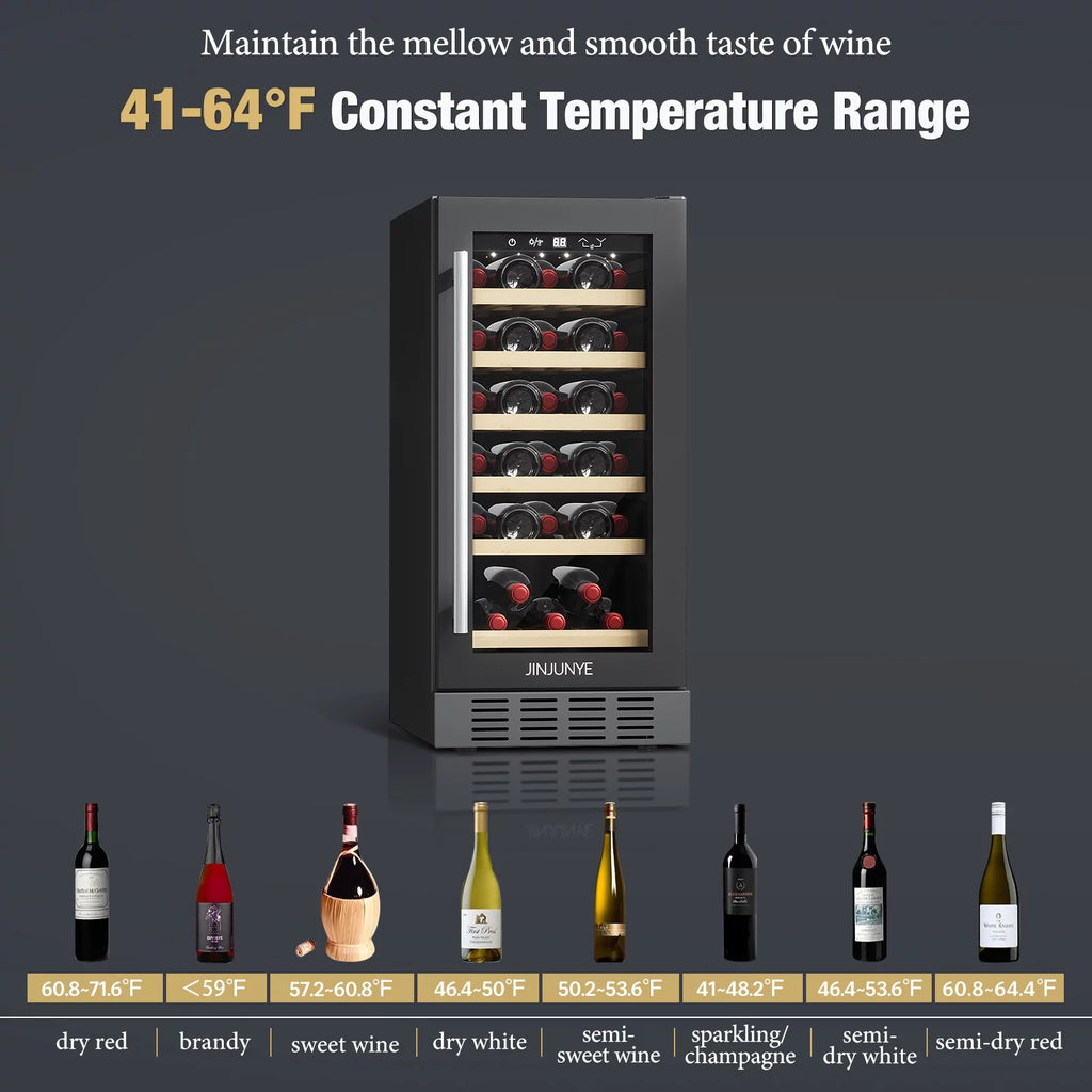 15" 30 Bottle Wine Cooler Refrigerator P6387