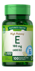 Vitamin E 400 IU Quick Release 100ct 5-Pack O500430