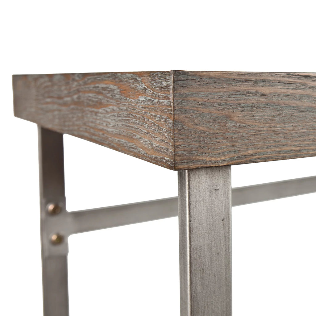Burnt Oak Console Table L41672